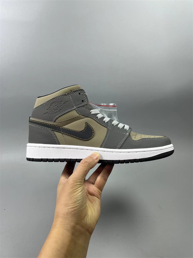 Women's Running Weapon Air Jordan 1 Olive Shoes 0467